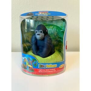 Fisher Price Little People Zoo Talkers GORILLA Safari Animal Interactive